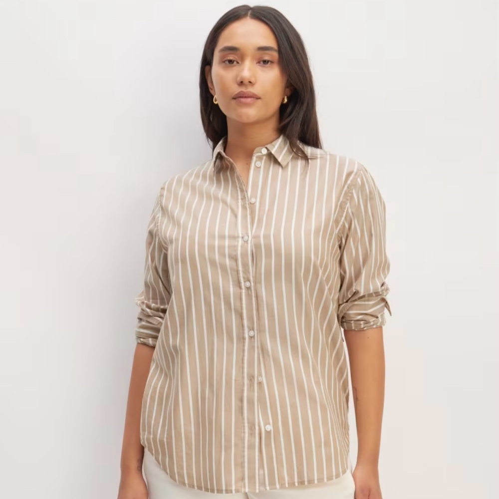 Everlane Silky Cotton Relaxed Shirt